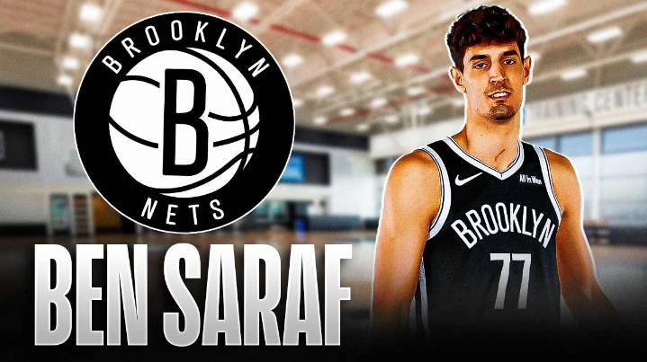 Nets’ Ben Saraf reveals motivation behind wearing No. 77 in NBA