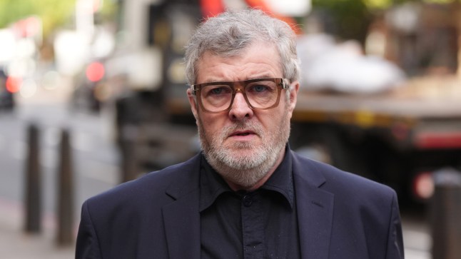 Paul Gallagher, brother of Oasis’ Liam and Noel, arrives at court to face rape charge