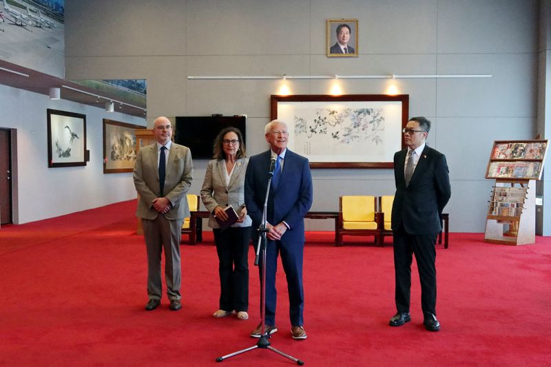 Taiwan has right to be free and 'preserve self-determination', senior US senator says