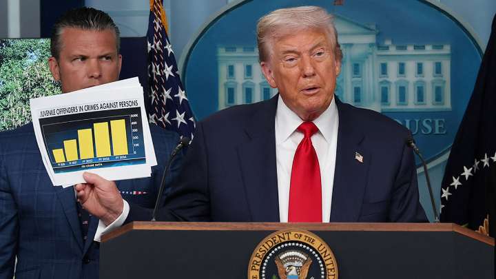 Trump Says He Will Take Control of Police, Deploy National Guard to DC