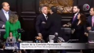 Senadores mexicanos se enfrentan a golpes en cierre de sesión legislativa
