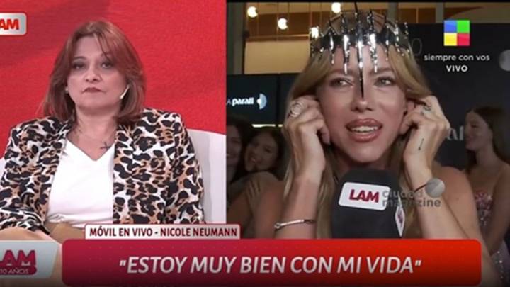 Nicole Neumann cortó abruptamente una nota tras una incómoda pregunta: "No me interesa"