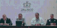 Hallan sistema de videovigilancia tras detener a dos sujetos con droga en Guadalajara