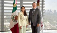 Se Reúne Tere Jiménez con el Secretario de Economía Federal, Marcelo Ebrard
