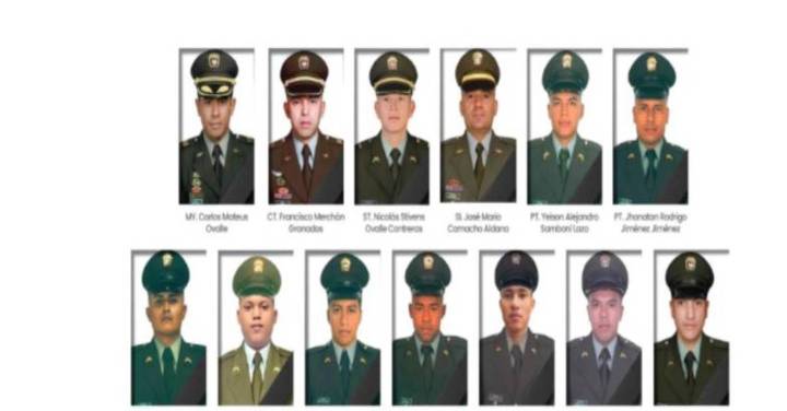 Gobernación declara día de duelo en Antioquia por muerte de 13 policías en Amalfi
