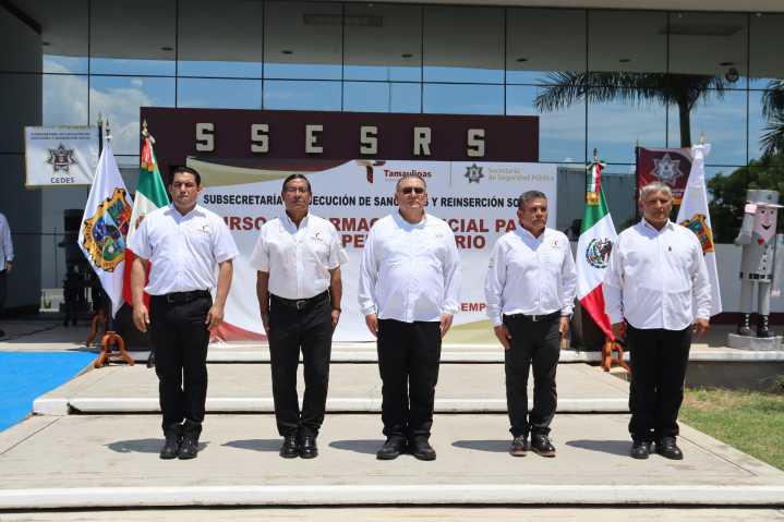 Reconoce SSPT a egresados del Curso de Formación Inicial para Policía Penitenciaria