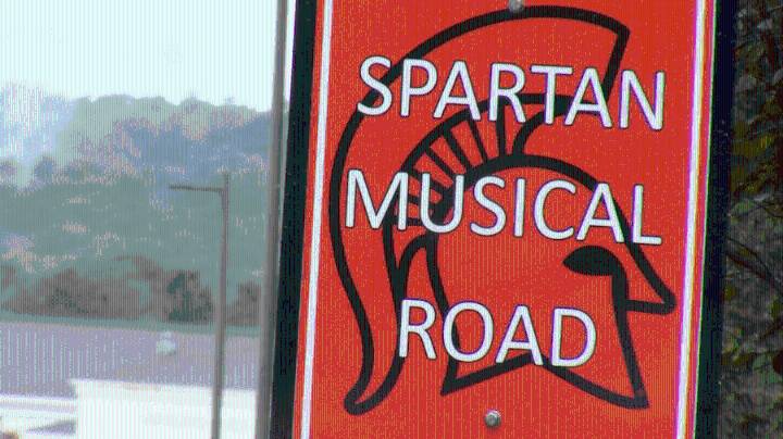 School project turns rumble strips musical in Saraland