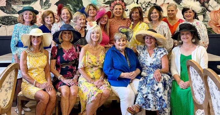 Palm Vista Garden Club gathers for high tea