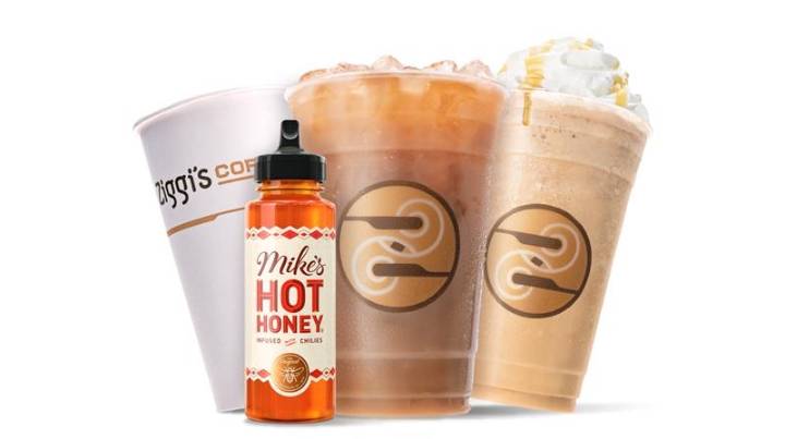 An unexpected duo: Ziggi’s Coffee teams up with Mike’s Hot Honey® to bring the heat with a revamped fall menu