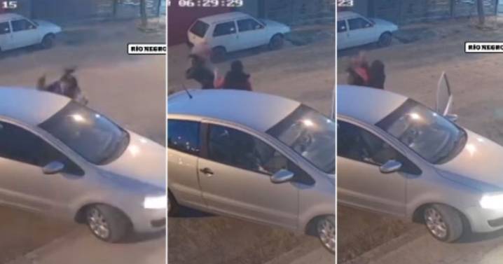 Video | Brutal agresión en Fernández Oro: la atacó su vecina cuando salía de su casa a dejar a su hija a la escuela