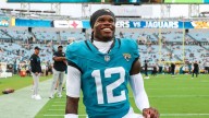 Jaguars' Travis Hunter and wife, Leanna, announce birth of son