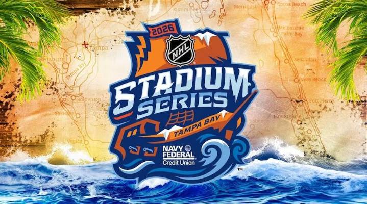 Revelan el logo del partido al aire libre de los Lightning en la Stadium Series