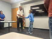 Local boy recognized for saving mother from dog attack