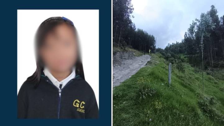 Confirman quién encontró el cuerpo de Valeria Afanador, la niña de 10 años desaparecida en Cajicá