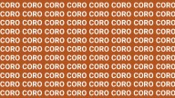 Sólo una mente perspicaz puede encontrar la palabra 'COPO' en menos de 5 segundos