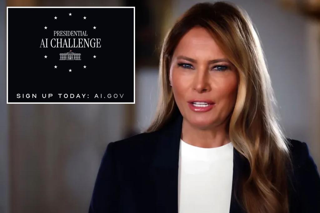Exclusive | First lady Melania Trump will head effort to teach next generation about AI