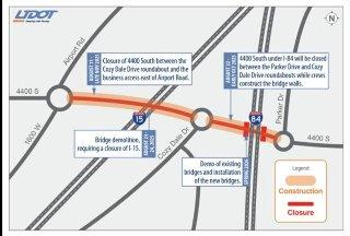 Riverdale City officials announce 4400 South closure, recommend alternate routes
