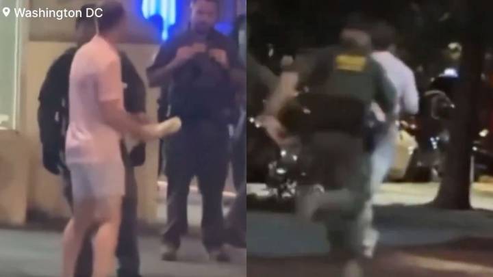 WATCH: Video Shows Pastel-Clad Bro Absolutely Whipping Sub Sandwich at Officer