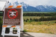 Grand Teton National Park Visitors Are Torn Over Rule-Breaker Caught Using Banned Device Right Next To Warning Sign