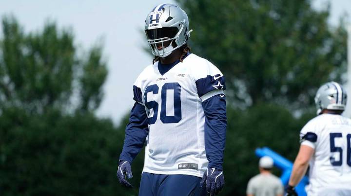 Cowboys’ Tyler Guyton takes huge step toward injury return