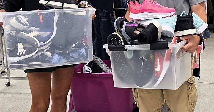 Students kick off school year with new shoes