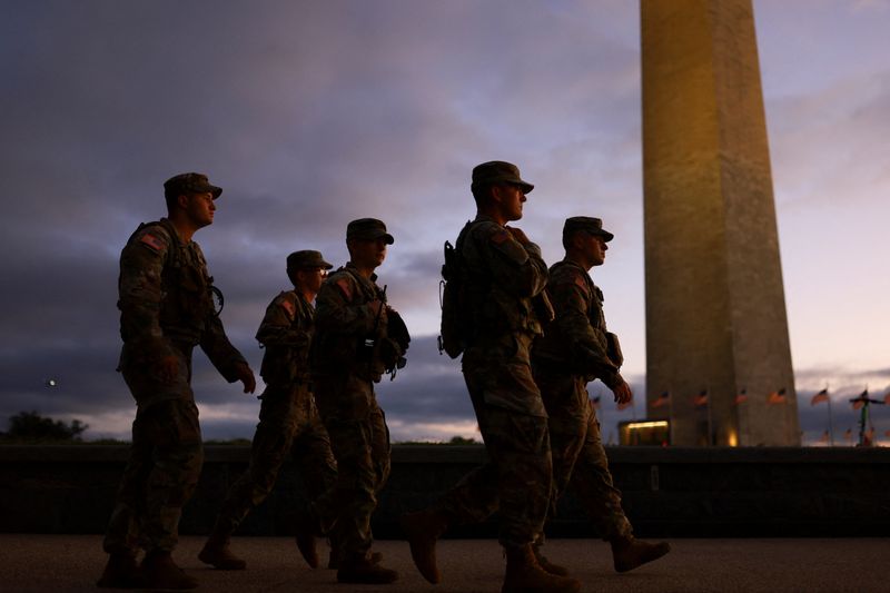 Just 38% of Americans support Trump's use of troops to police DC,  Reuters/Ipsos poll finds