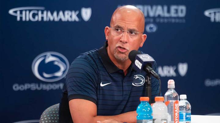 Penn State HC James Franklin hypes up RB’s 2025 outlook after injury