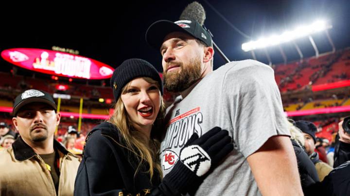 Taylor Swift is engaged to NFL star Travis Kelce