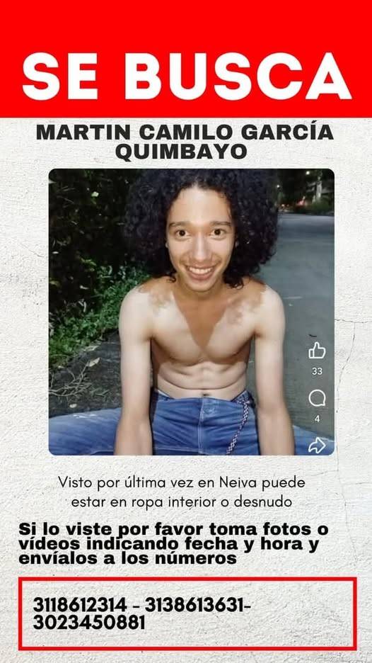 Martin Camilo Quimbayo, la historia de una ausencia presente