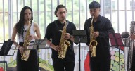 Cima llegó a los barrios de Manizales con ensamble de saxofones