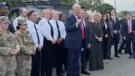 Trump saluda a tropas en Washington y asegura que se quedarán "largo tiempo" en la ciudad