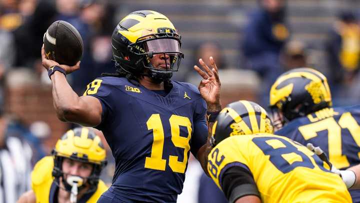 Michigan football names Bryce Underwood starting QB for opener