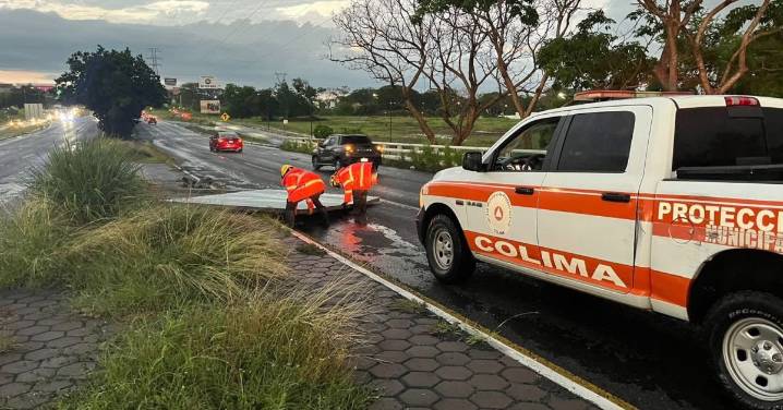 Causan lluvias daños materiales en zona norte del estado; sin víctimas reportadas