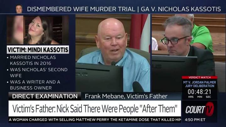 Dismembered Wife Murder Trial: Victim Mindi Kassotis’ Dad Takes The Stand
