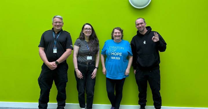 Baton of Hope will be shining a light on suicide prevention as it makes its way through West Lothian