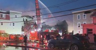 Propane tanks explode as fire engulfs 5 buildings in Lawrence, Massachusetts