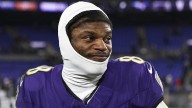 Ravens head coach says there’s ‘no damage’ to Lamar Jackson’s foot