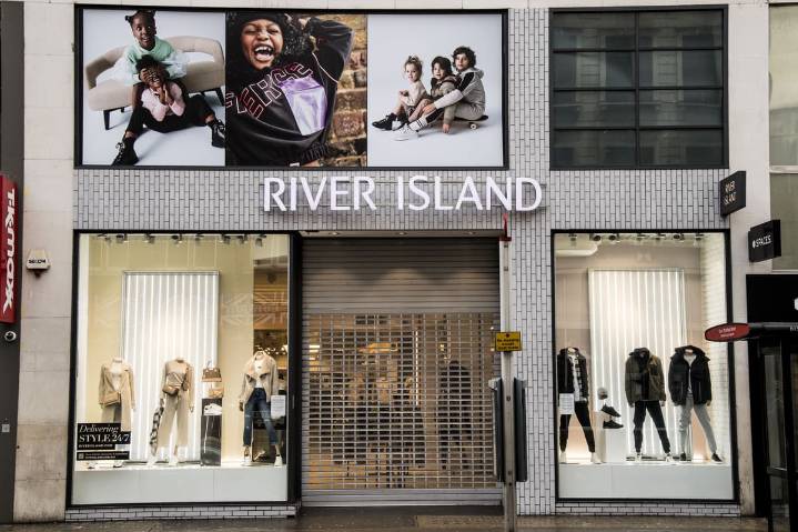 River Island: Locations of 33 shops set for closure