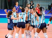 Argentina busca asegurar boleto a octavos en Mundial de vóley (F)