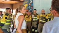 Sara Aagesen, sobre la gestión para combatir los incendios: "El Gobierno ha estado ahí desde el primer momento"
