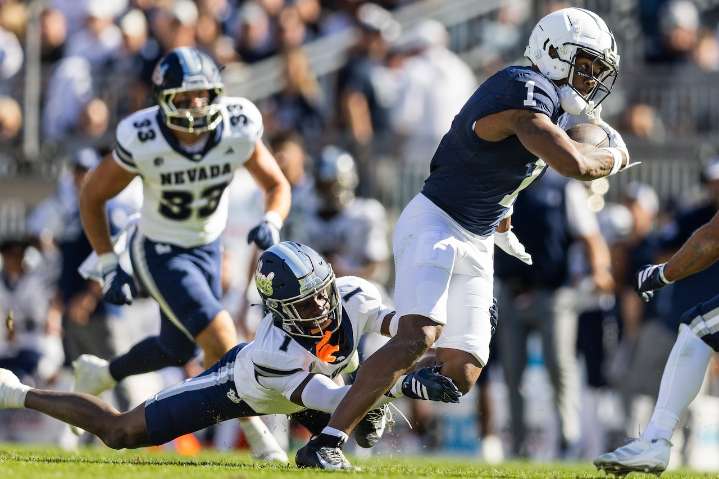 Grading Penn State  vs. Nevada: The transfer wideouts, the line play, Drew Allar, more