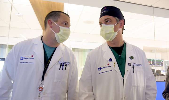 Duke Health presenta avances en trasplante cardíaco pediátrico