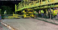 Construction crews mark major milestone on Wayne Rd. bridge project in Westland