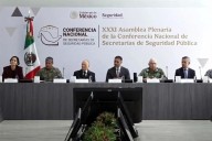 Pide Gertz a Secretarios de Seguridad 'ganar las calles'