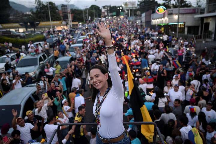 María Corina Machado: “Ha llegado la hora. La libertad se acerca”