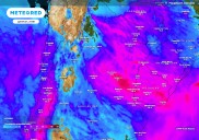 Un temporal poco común para agosto: lluvias y tormentas intensas en el centro