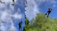 Hiker airlifted to safety in daring overnight mountain rescue near Celo Knob