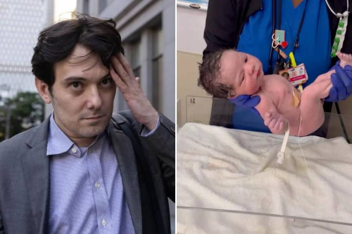 'Pharma Bro' Martin Shkreli welcomes newborn son to the world with this bizarre name