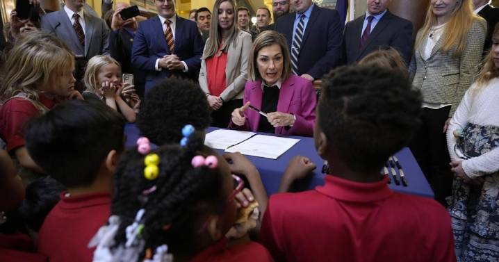 Sand, Stauch address what they would do on Iowa private school funding as Democratic governor