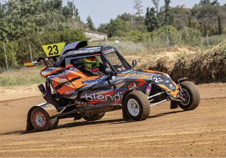 El cántabro Abel González, a por el Europeo Junior de Autocross